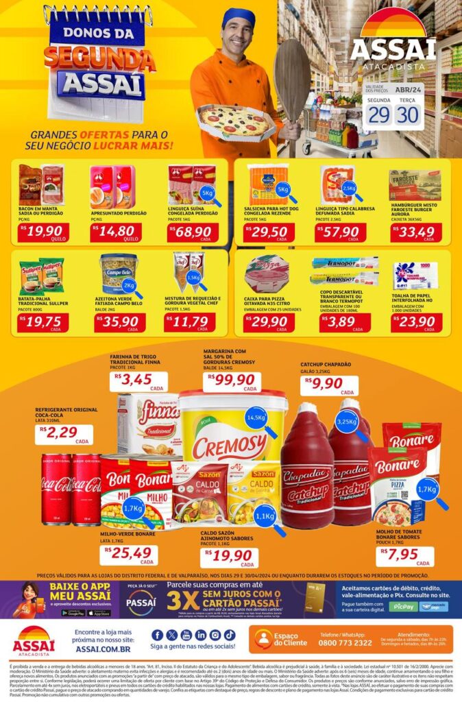 ofertas de supermercado Assaí até 30-01-2024-01