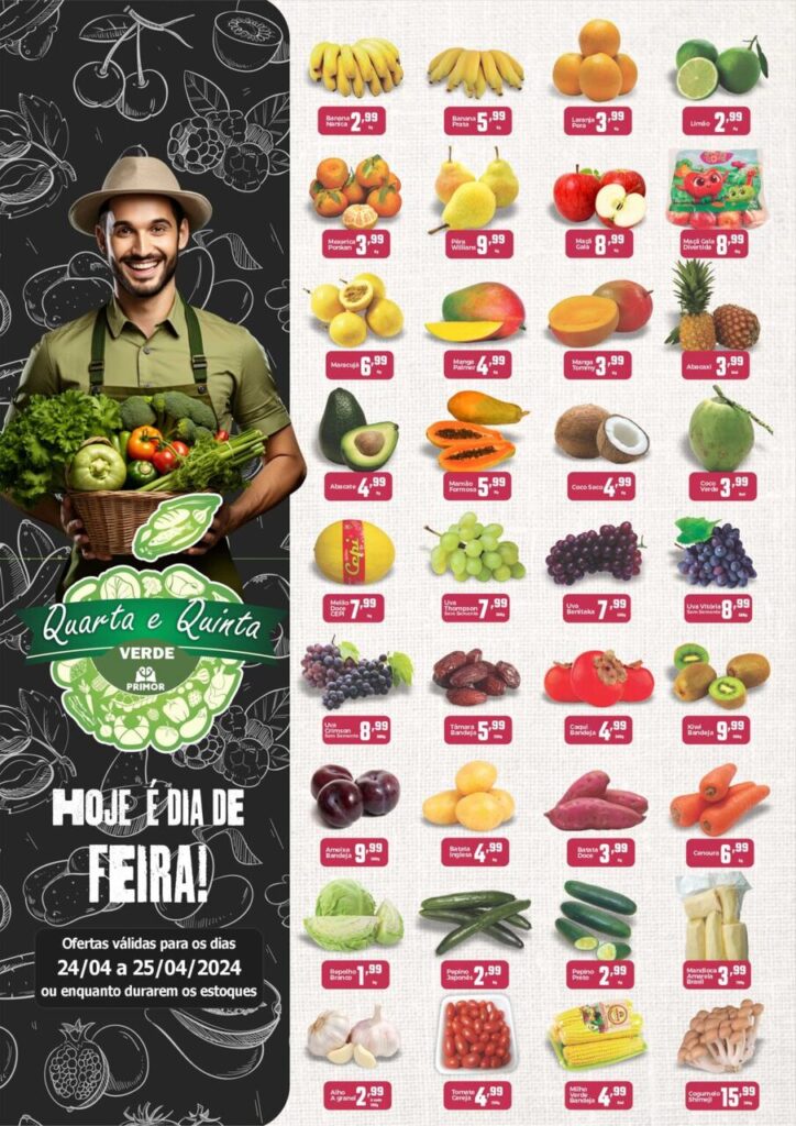 ofertas de supermercado Primor verduras até 25-04-2024-01
