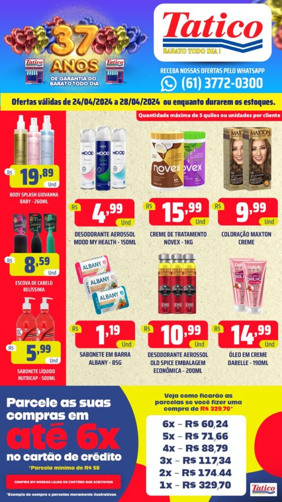 ofertas de supermercado Tatico até 28-04-2024-04