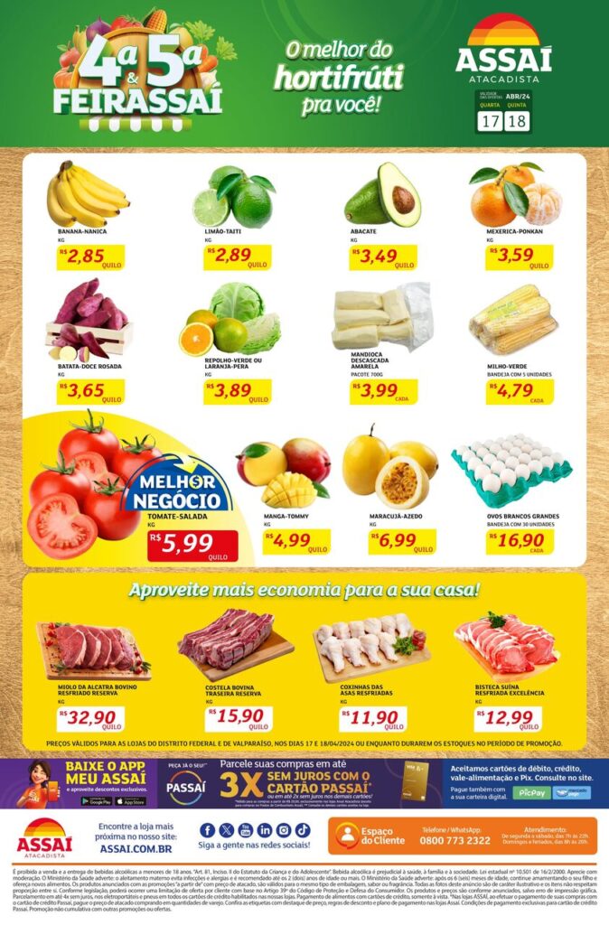 ofertas de supermercado Assaí até 18-04-2024-02
