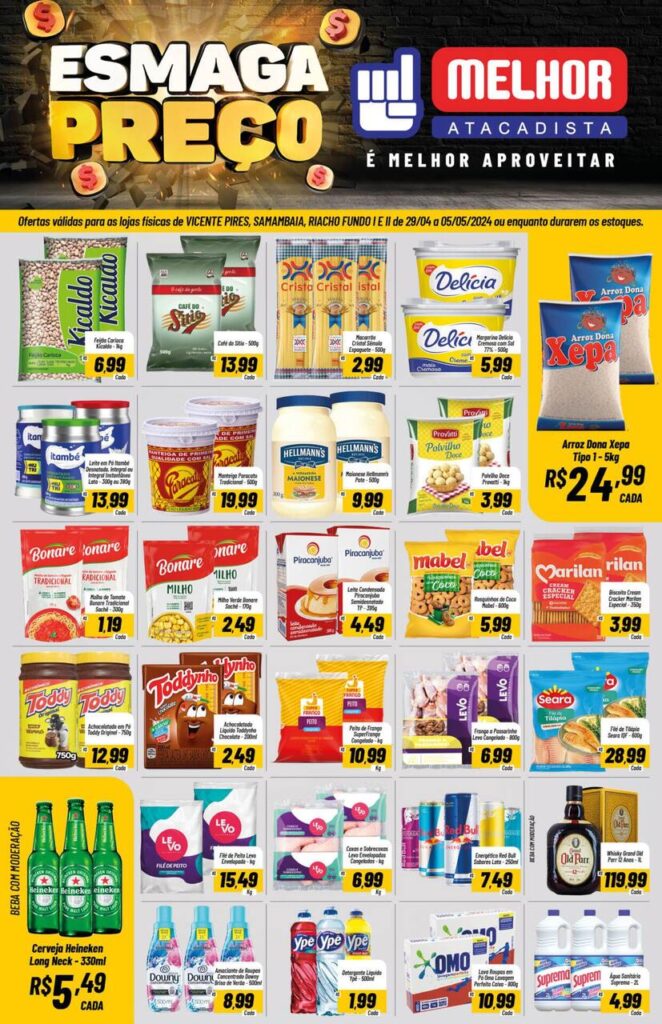 ofertas de supermercado Melhor Atacadista Samambaia até 05-05-2024-01