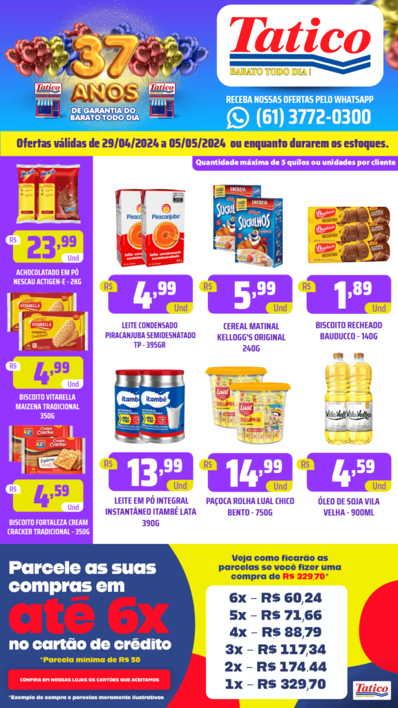 ofertas de supermercado Tatico até 05-05-2024-01